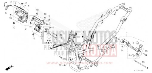 FRAME BODY WW125AM de 2021